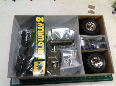 TAMIYA WILD WILLY 2 組み立てキット Tamiya Wild Willy 2 (WR-02) Kit #58242